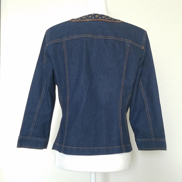 Ruby Rd | Studded Denim Jacket - Picture 3 of 7